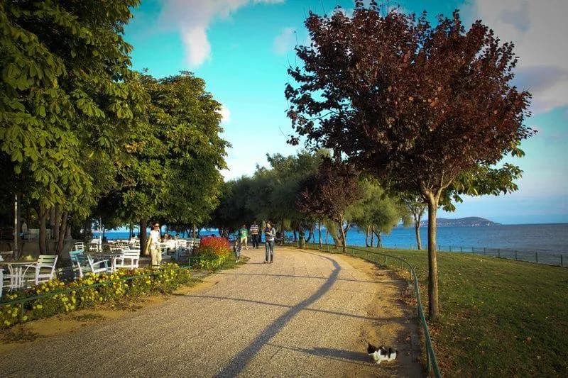 Fenerbahçe Parkı park in Kadıköy, Istanbul