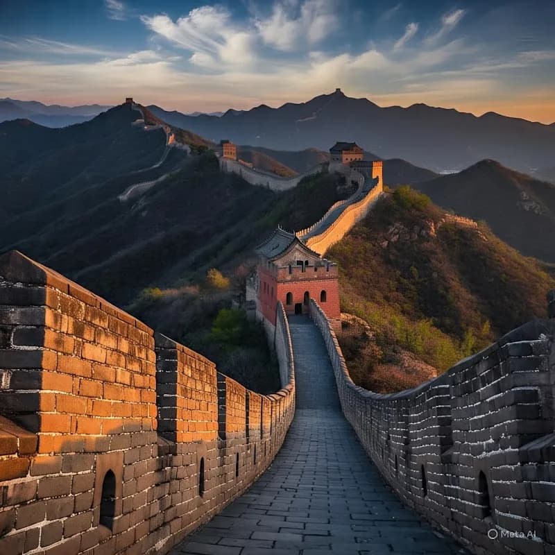 Fenghuotai scenic spot in Huairou District, Beijing