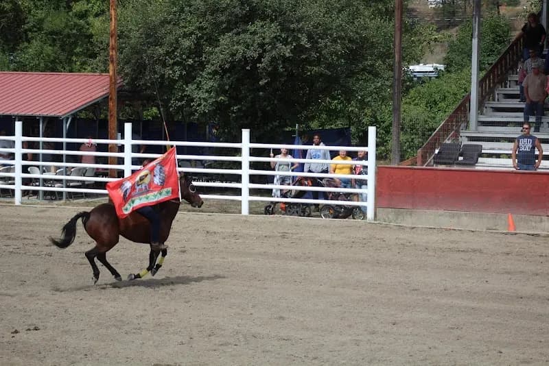 View of Ferry County Fairgrounds in Kettle Falls, WA