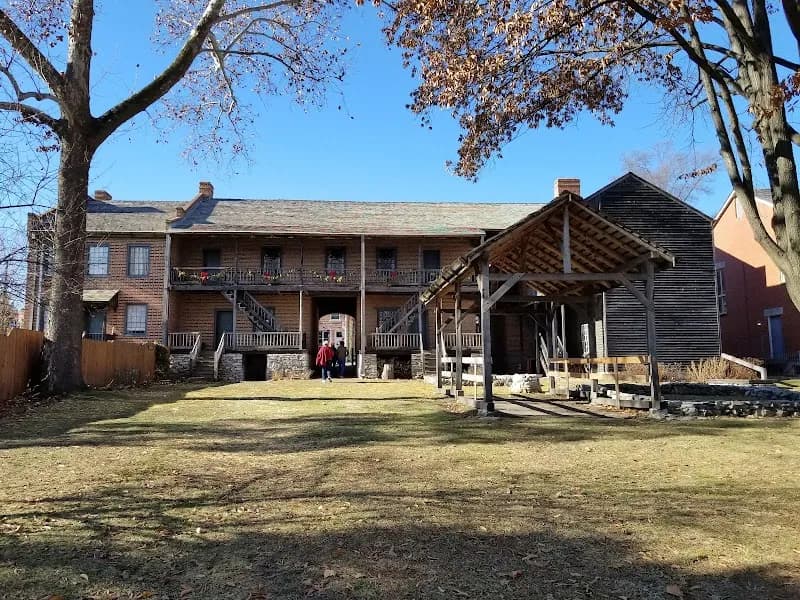 View of First Missouri State Capitol State Historic Site in St. Charles, MO