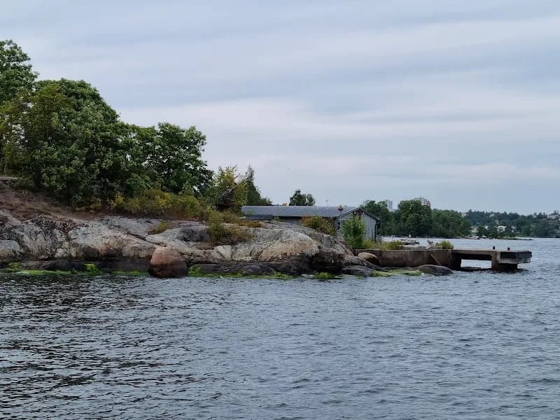 Fjäderholmarna island in Nacka, Stockholm