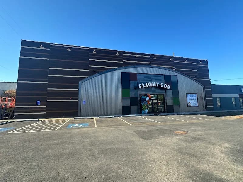 View of Flight 509 in Spokane, WA