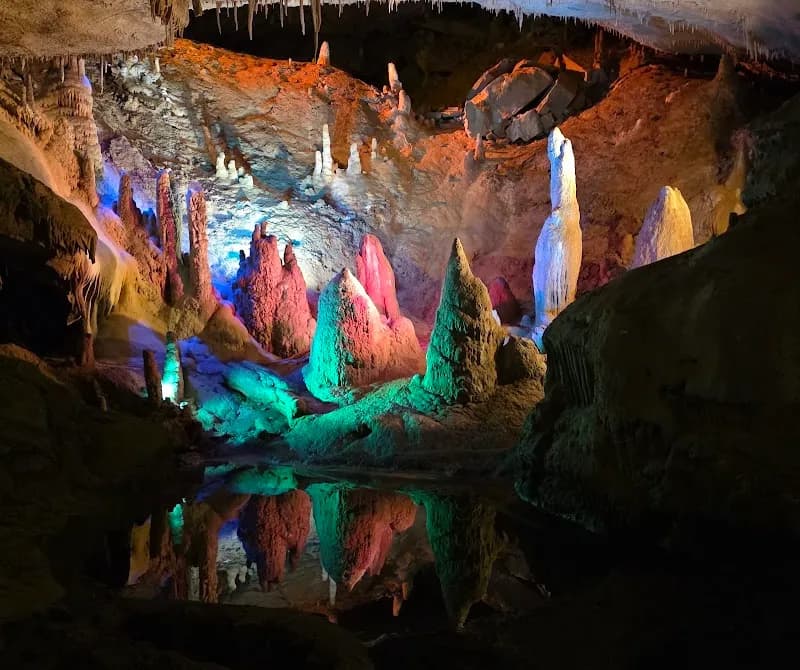 View of Forbidden Caverns in Sevierville, TN