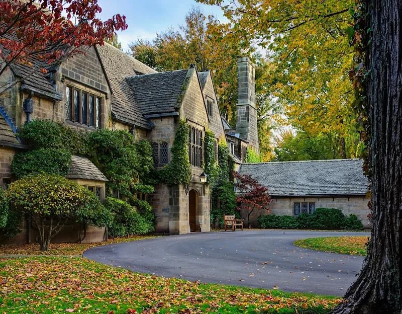 View of Ford House in Grosse Pointe, MI