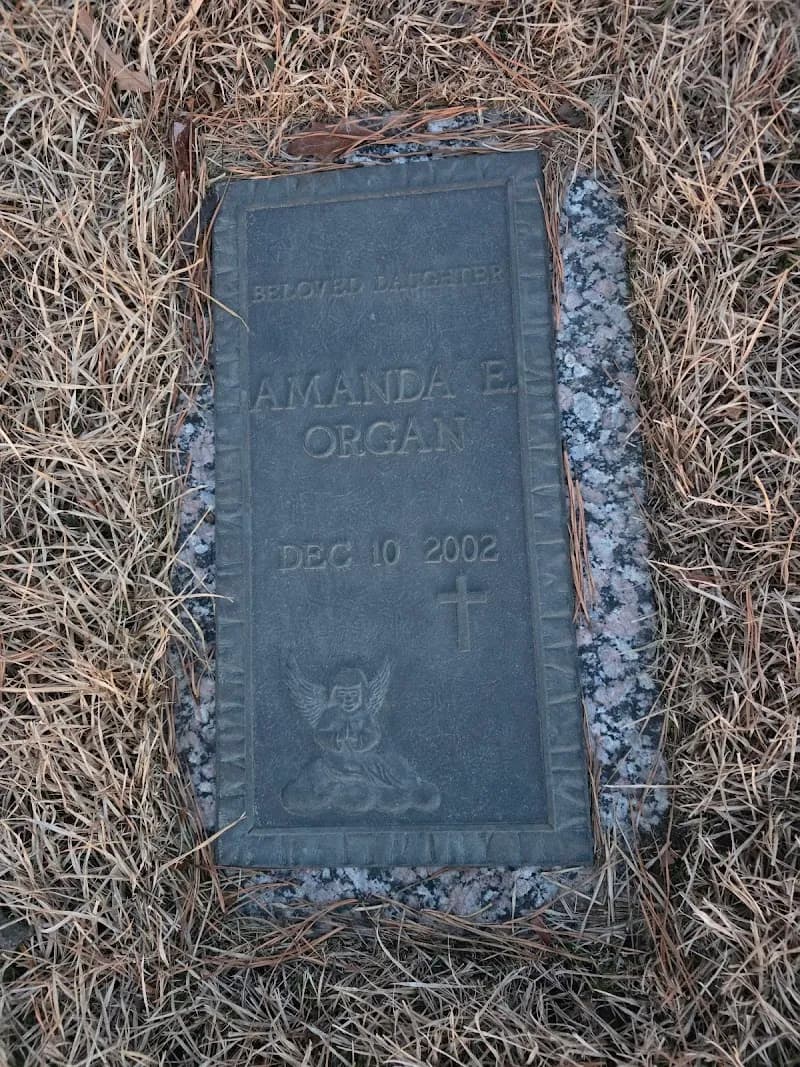 View of Forest Green Park Cemetery in Anchorage, KY