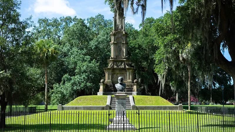 View of Forsyth Park in Savannah, GA