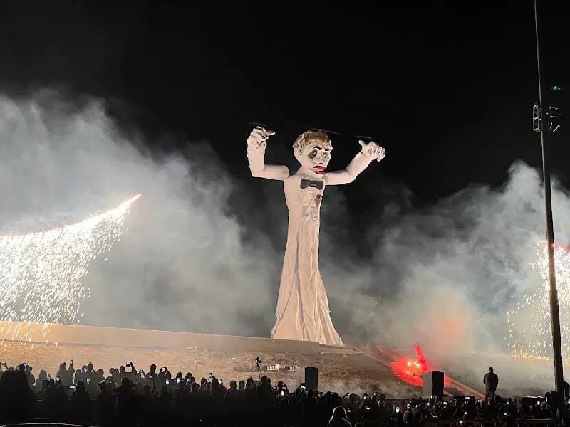 View of Fort Marcy Park in Santa Fe, NM