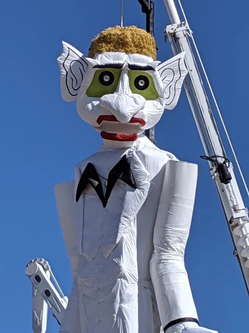 View of Fort Marcy Park in Santa Fe, NM