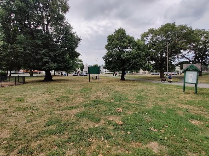 View of Foss Park in Somerville, MA