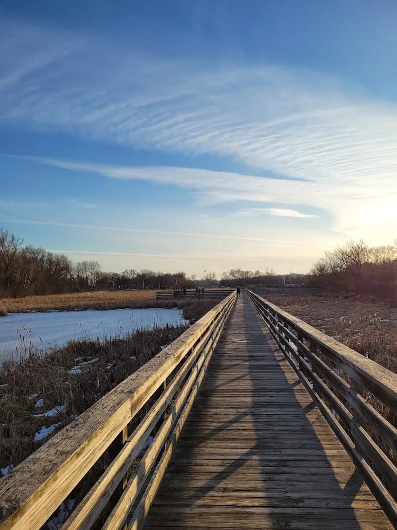 Fox River Park Boardwalk park in Waukesha, WI