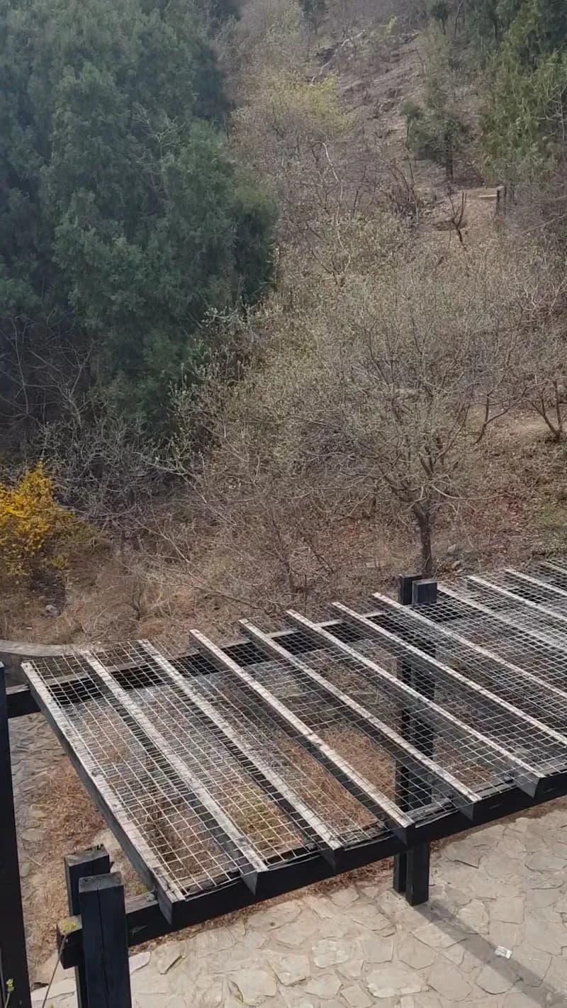 View of Fragrant Hills Resort Area Playgrounds in Xiangshan, Beijing