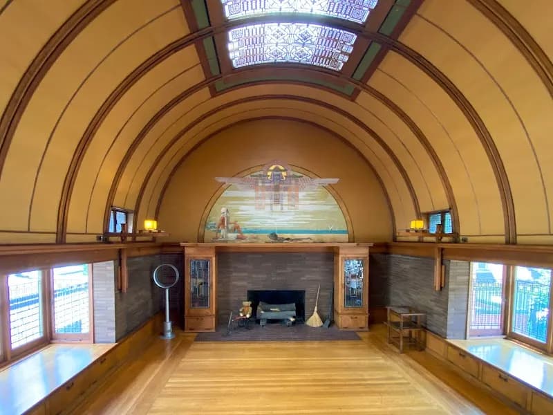 View of Frank Lloyd Wright Home & Studio in Oak Park, IL