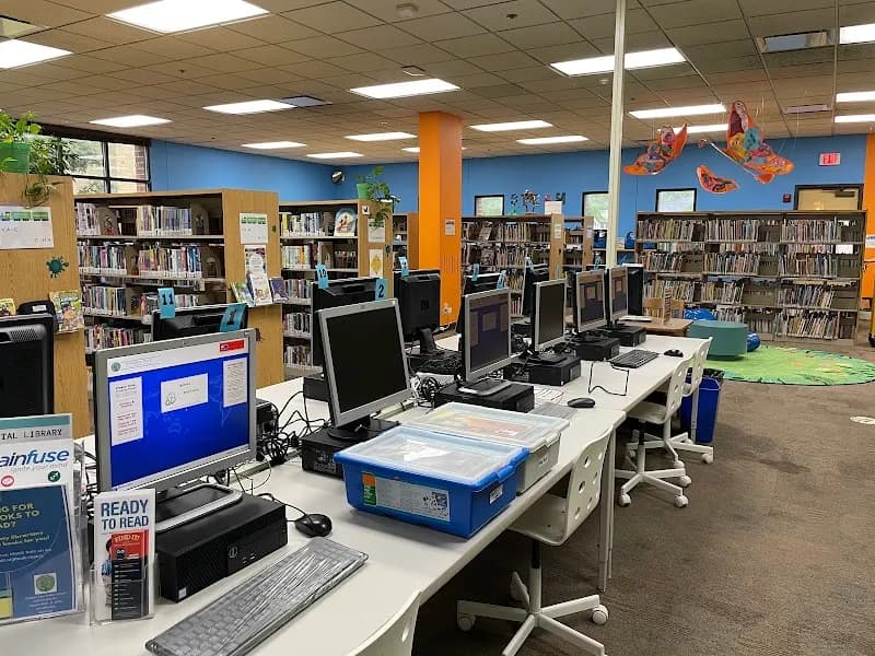 View of Franklin Park Public Library in Franklin Park, PA