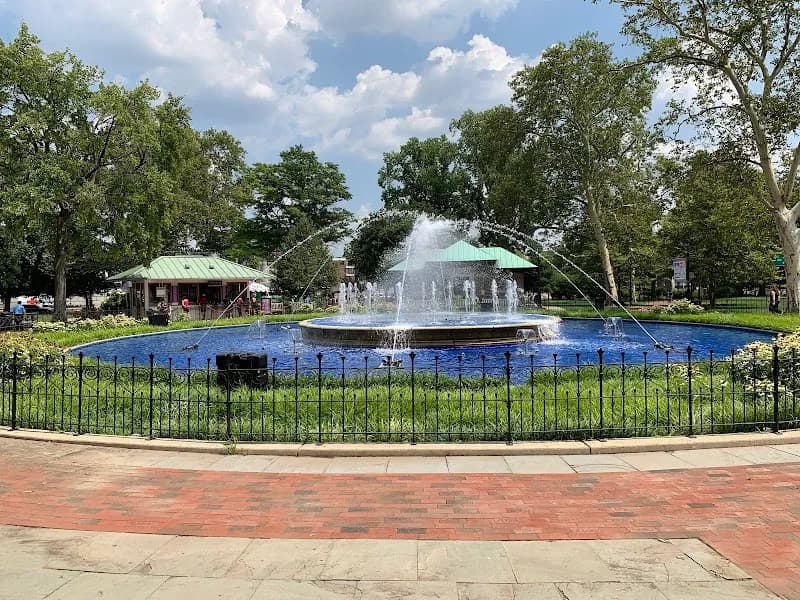 Franklin Square park in Philadelphia, PA