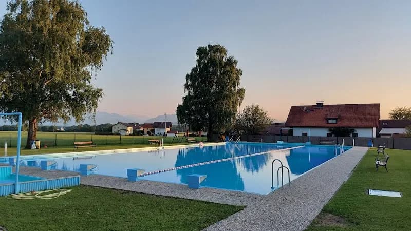 View of Freibad - Gemeinde Anthering in Anthering, Salzburg