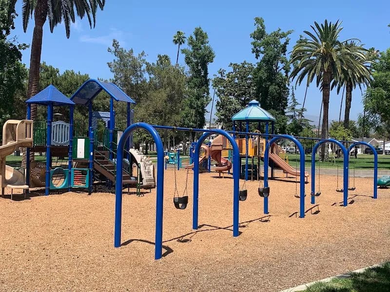 View of Fremont Park in Alhambra, CA