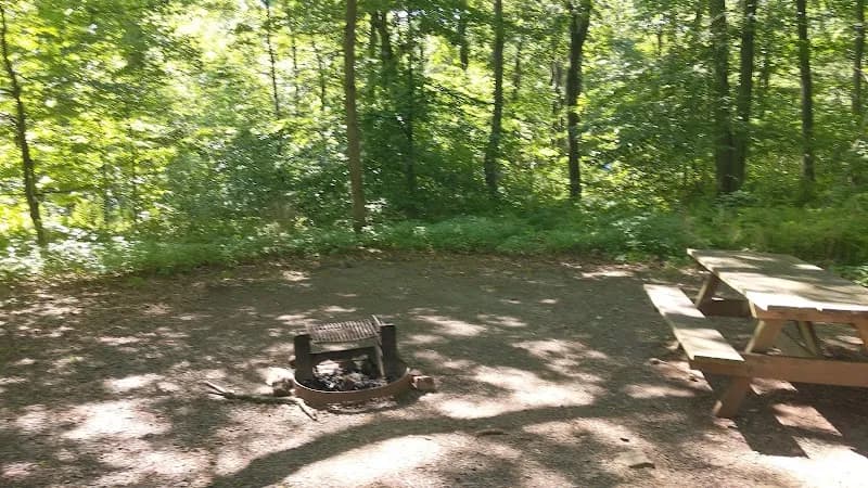 View of French Creek State Park in Phoenixville, PA