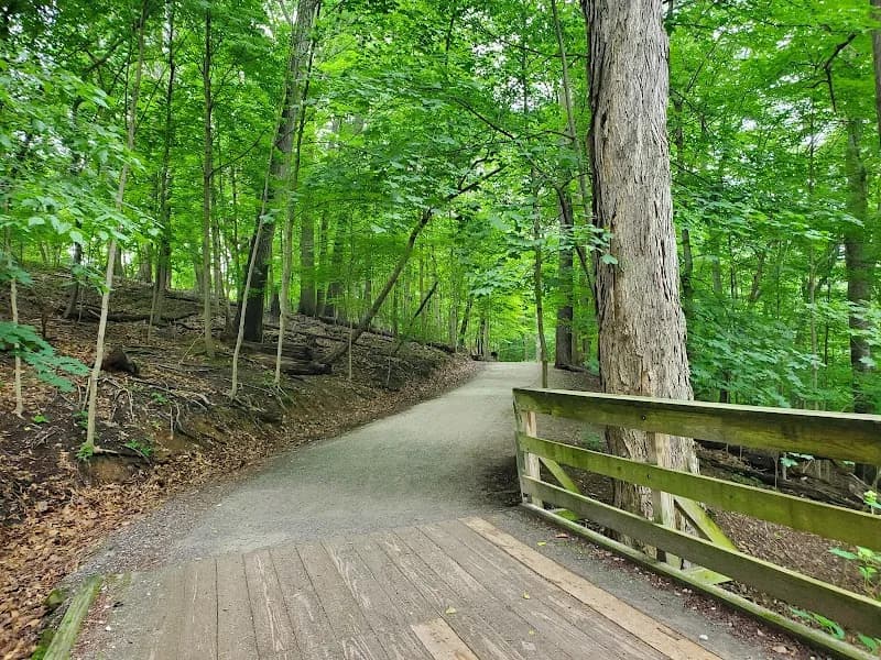 View of Frick Park in Squirrel Hill, PA