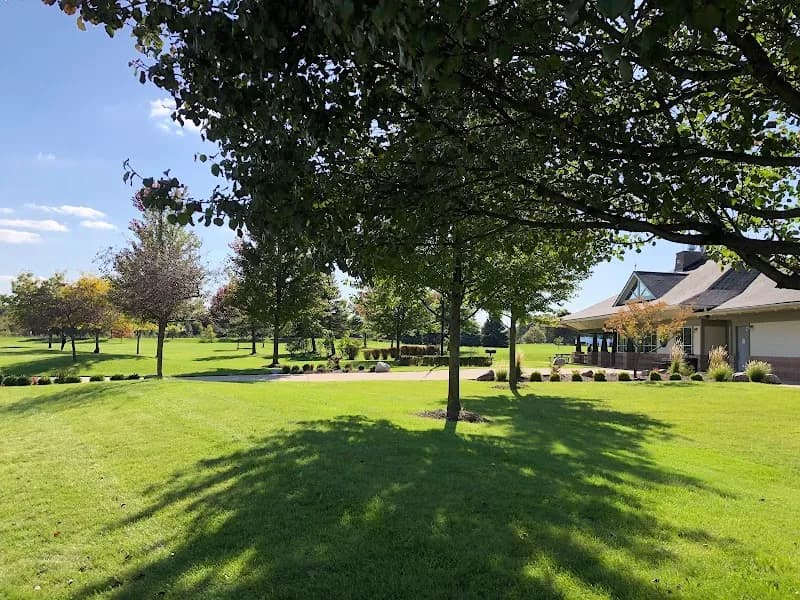 View of Friendship Park in Lake Orion, MI