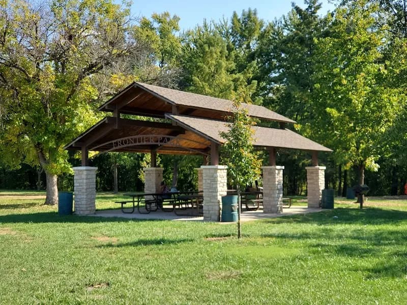 View of Frontier Park in St. Charles, MO