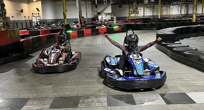 Full Throttle Adrenaline Park, Cincinnati: High Speed Go Karting, Axe Throwing, Paintball, VR, Rage Room & Group Events go karting venue in Cincinnati, OH