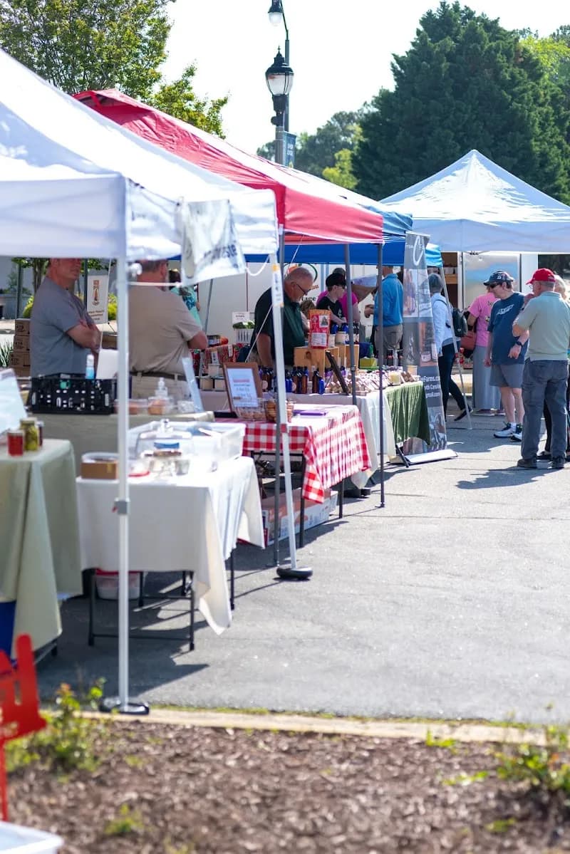 View of Fuquay-Varina Growers Market in Fuquay-Varina, NC