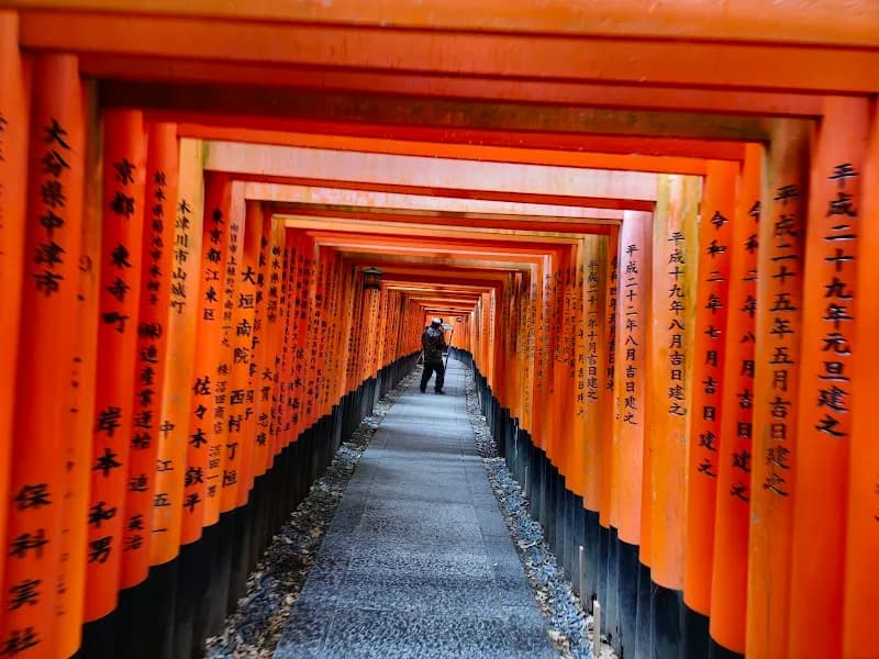 View of Fushimi Inari Taisha in Kyoto, KT
