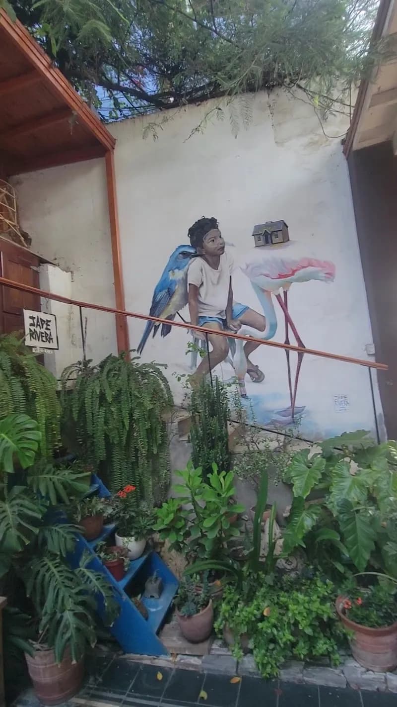 View of Galería Jade Rivera World in Barranco, Lima