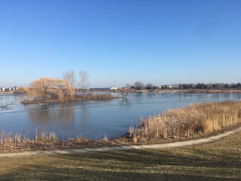 View of Gallery Park in Glenview, IL