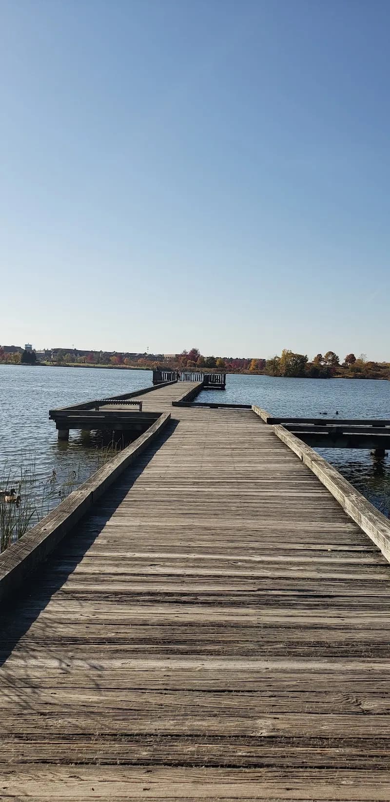 View of Gallery Park in Glenview, IL