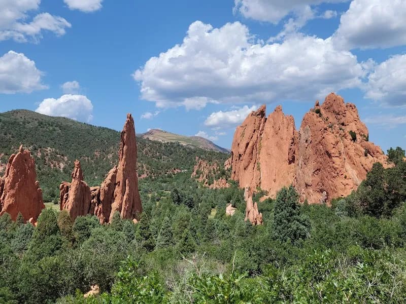 Garden of the Gods park in Colorado Springs, CO