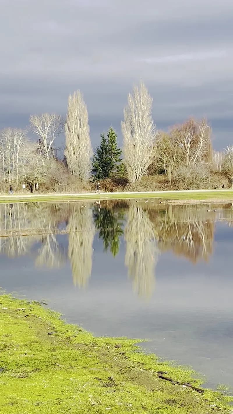 View of Garry Point Park in Richmond, BC