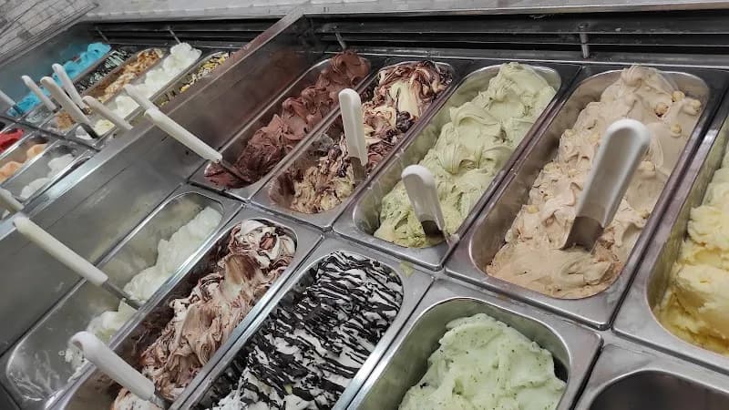 View of Gelateria Della Piazza in Impruneta, Tuscany