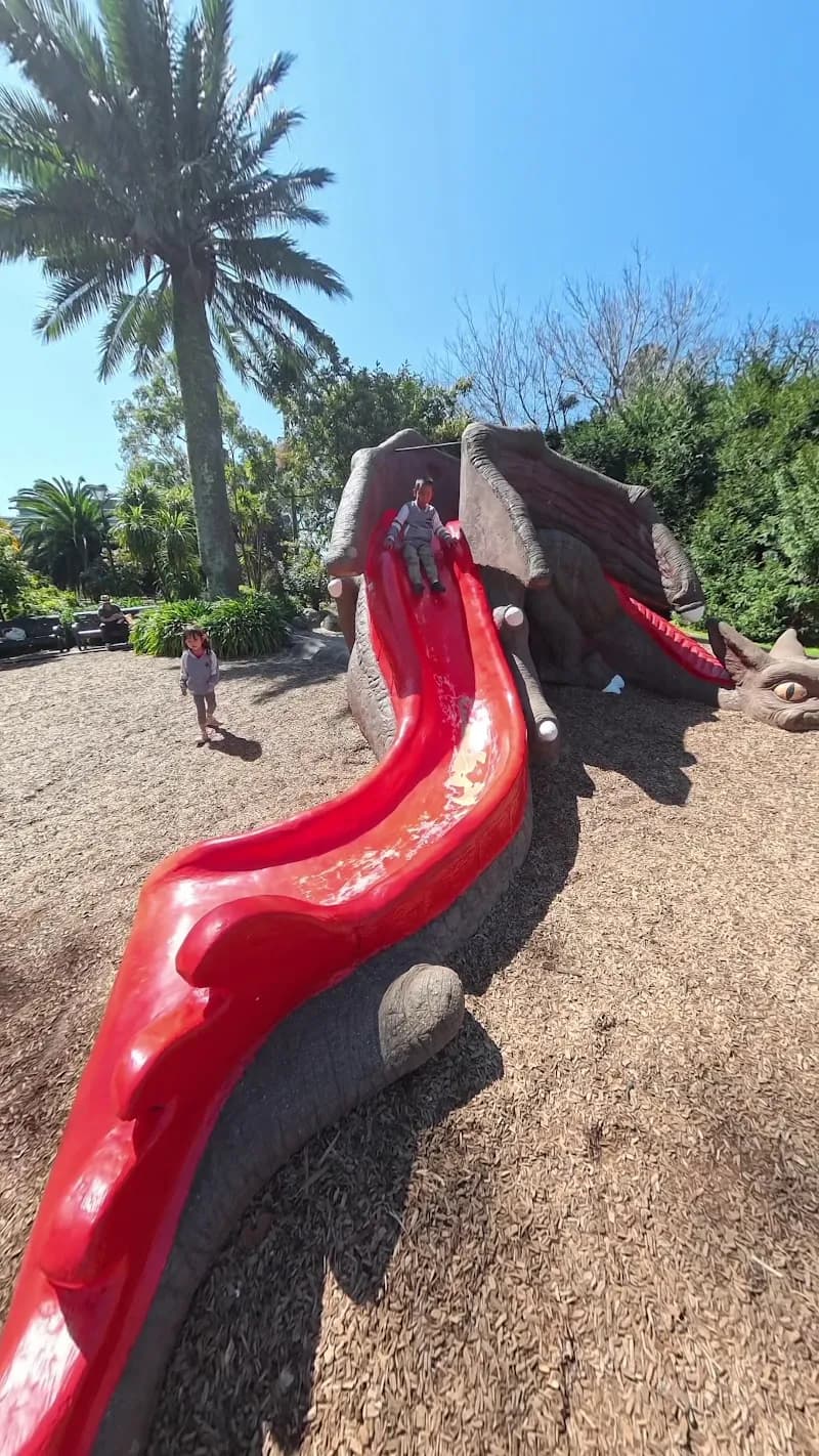View of Gertrude Street Playground in Fitzroy, VIC