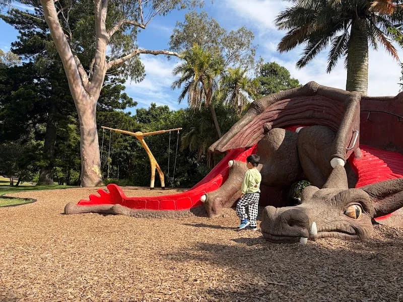 View of Gertrude Street Playground in Fitzroy, VIC