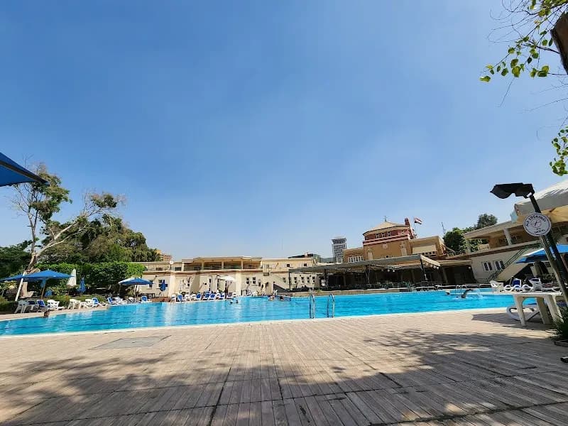 View of Gezira Club in Cairo, CAI
