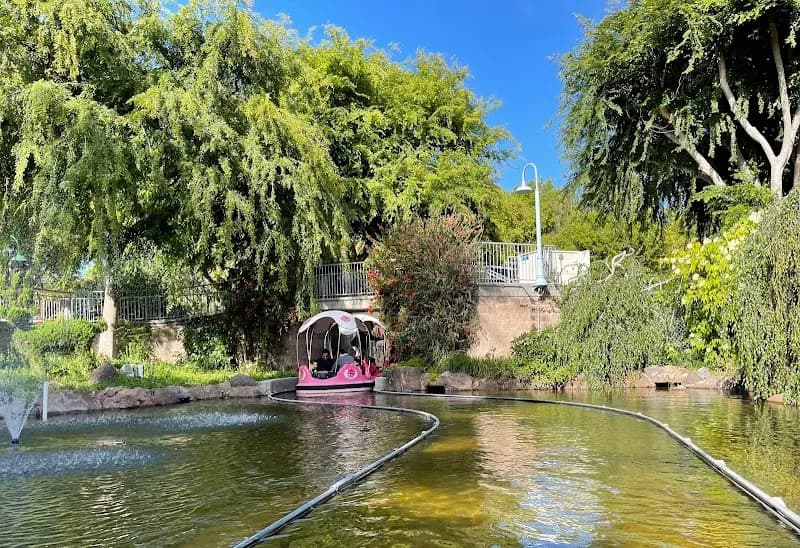 View of Gilroy Gardens Family Theme Park in Gilroy, CA