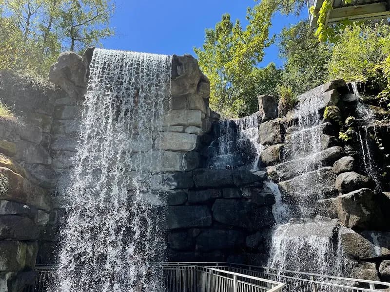 View of Gilroy Gardens Family Theme Park in Gilroy, CA