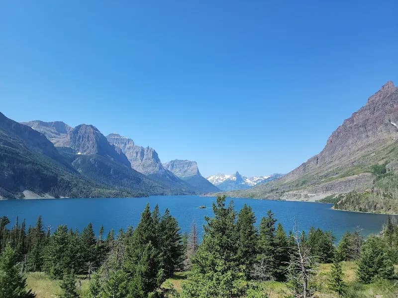 View of Glacier National Park in Whitefish, MT