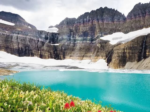 View of Glacier National Park in Whitefish, MT
