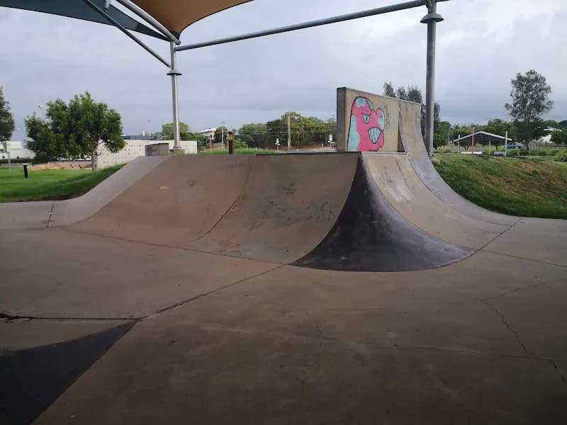View of Gladstone Skate Park in Gladstone, MO