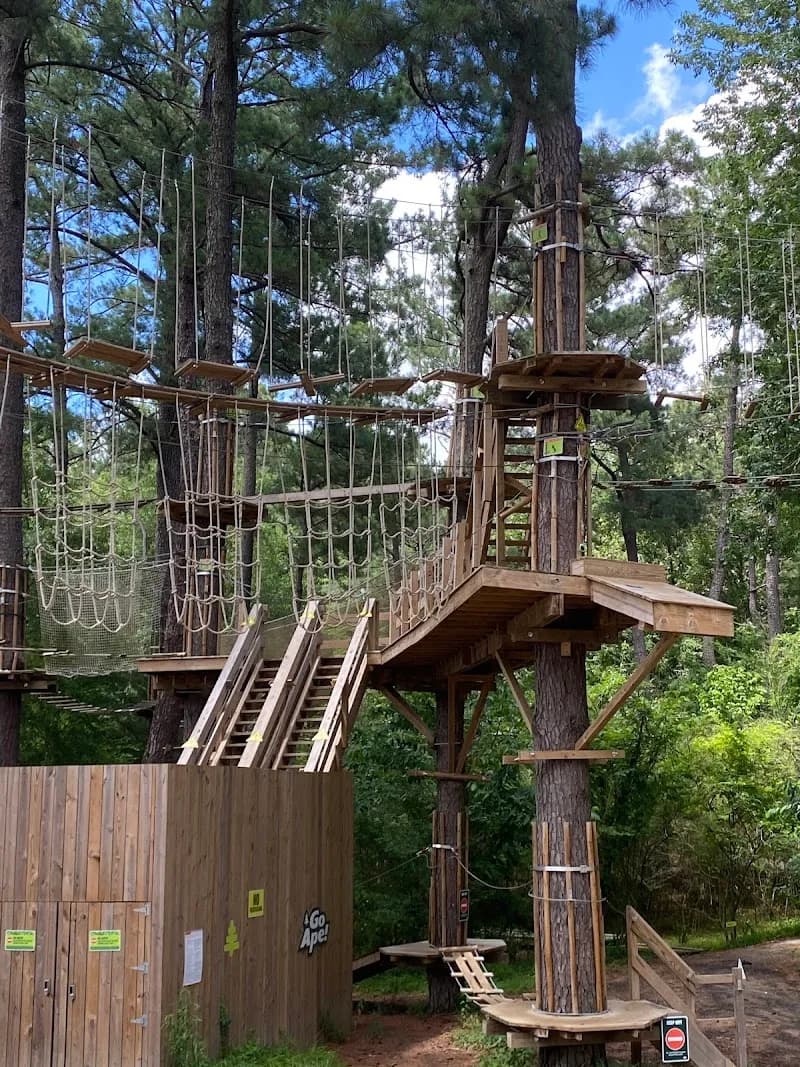 View of Go Ape Zipline and Adventure Park in East Shelby County, TN