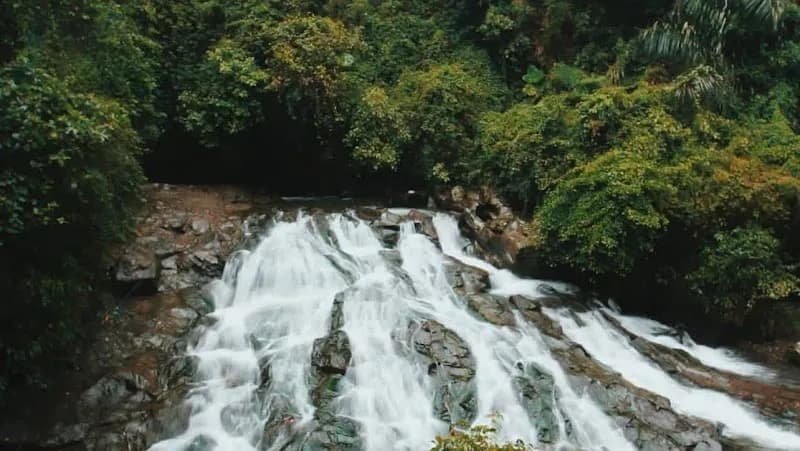 Goa Rong Rong Cave nature in Gianyar, Bali
