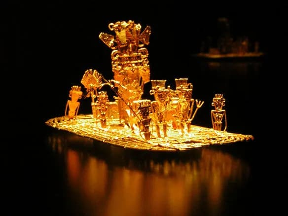 View of Gold Museum in Bogota, BOG