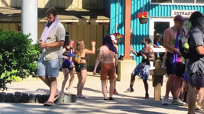 View of Gold Rush Indoor Waterpark in Rothbury, MI