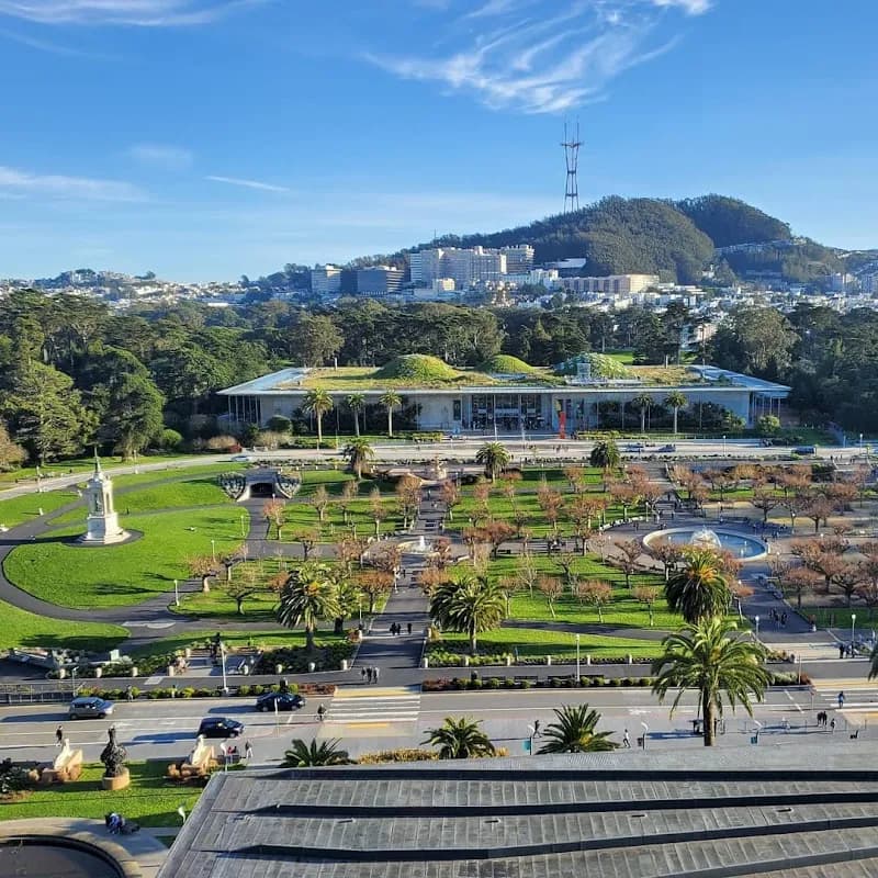 View of Golden Gate Park in San Francisco, CA