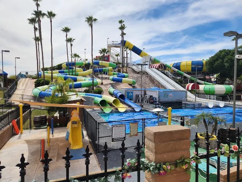 Golfland Sunsplash amusement park in Chandler, AZ