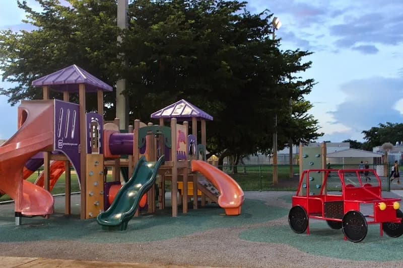 View of Goodlet Park in Hialeah, FL