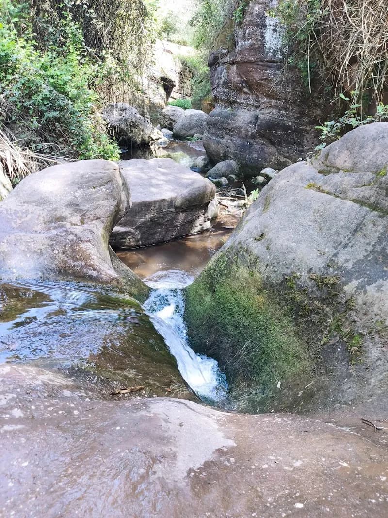 View of Gorg de la Mola in Corbera de Llobregat, CT