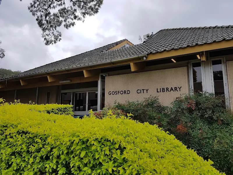 View of Gosford Regional Library in Central Coast (Gosford), NSW